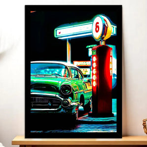 Cadre Noir Voiture Vintage