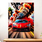 Affiche Voiture de Sport