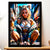 Poster Xilonen Genshin Impact illustré à la main en Anjou