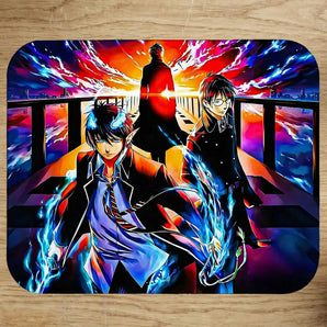 Tapis Blue Exorcist illustré à la main en Anjou