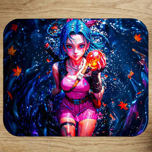 Tapis de Souris Bulma Dragon Ball illustré à la main en Anjou