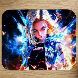 Tapis C18 Dragon Ball illustré à la main en Anjou