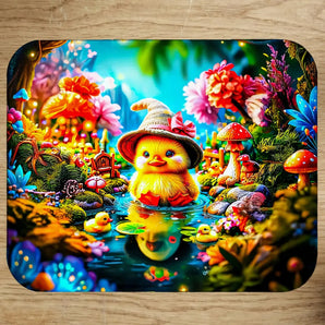 Tapis de Souris Caneton illustré à la main en Anjou