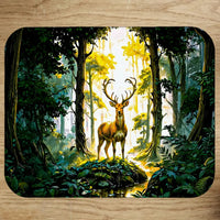 Tapis de Souris Cerf Forêt