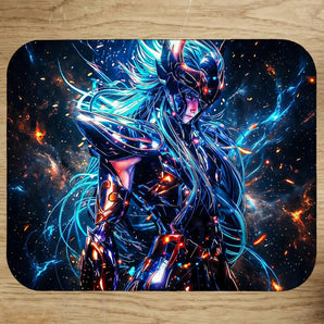 Tapis de Souris Aquarius Dark Saint Seiya illustré à la main en Anjou