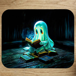 Tapis de Souris Fantôme Mignon illustré à la main en Anjou