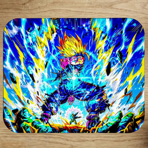 Tapis de Souris Gohan SSJ2 Dragon Ball Z illustré à la main en Anjou
