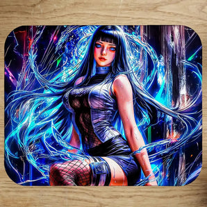 Tapis de Souris Hinata Naruto illustré à la main en Anjou