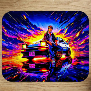 Tapis de Souris Initial D illustré à la main en Anjou