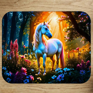 Tapis de Souris Licorne illustré à la main en Anjou