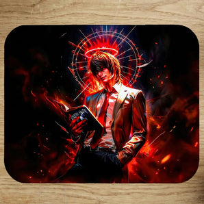 Tapis de Souris Light Yagami Death Note illustré à la main en Anjou