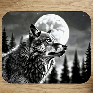 Tapis de Souris Animaux Noir et Blanc