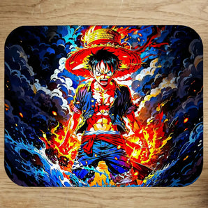 Tapis de Souris Luffy One Piece illustré à la main en Anjou