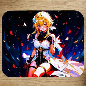 Tapis de Souris Lumine Genshin Impact illustré à la main en Anjou