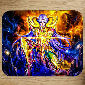 Tapis de Souris Mû du Bélier Saint Seiya illustré à la main en Anjou
