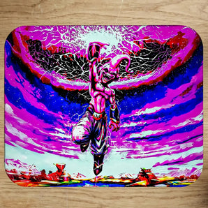 Tapis Majin Boo Dragon Ball illustré à la main en Anjou