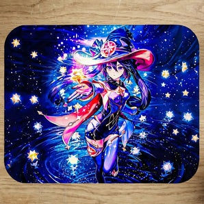 Tapis de Souris Mona Genshin Impact illustré à la main en Anjou
