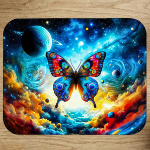Tapis de Souris Papillon Univers illustré à la main en Anjou