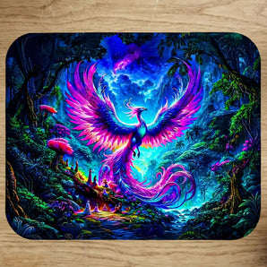 Tapis de Souris Phoenix illustré à la main en Anjou