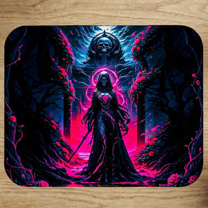 Tapis de Souris Princesse de la Mort illustré à la main en Anjou