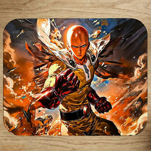 Tapis de Souris Saitama One Punch Man illustré à la main en Anjou