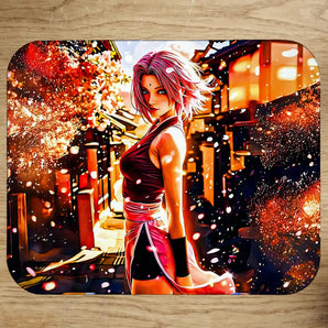Tapis de Souris Sakura Naruto illustré à la main en Anjou