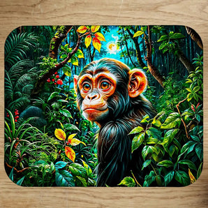 Tapis de Souris Gorille illustré à la main en Anjou