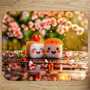 Tapis de Souris Sushi illustré à la main en Anjou