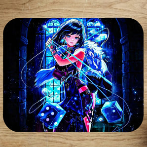Tapis de Souris Yelan Genshin Impact illustré à la main en Anjou