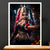 Cadre Blanc Harley Quinn