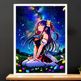Cadre Blanc Oshi No Ko illustré à la main en Anjou