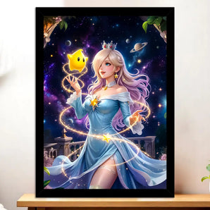 Cadre Rosalina illustré à la main en Anjou