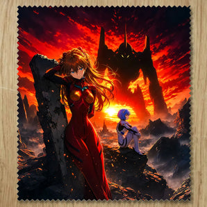 Chiffonnette Evangelion illustrée à la main en Anjou