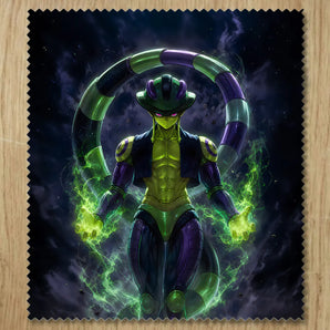Chiffonnette Meruem Hunter x Hunter illustrée à la main en Anjou