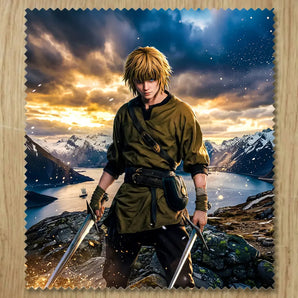 Chiffonnette Vinland Saga illustrée à la main en Anjou