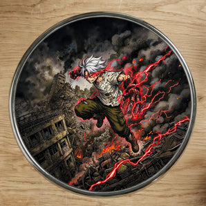 Magnet Rudo Gachiakuta illustré à la main en Anjou