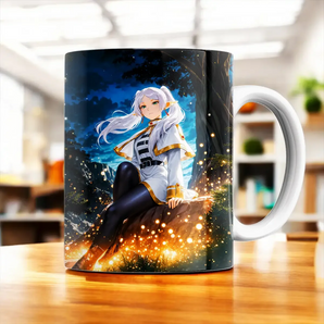 Mug Frieren Sousou no Frieren illustré à la main en Anjou