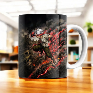 Mug Rudo Gachiakuta illustré à la main en Anjou
