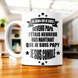 mug-personnalise-message-pour-grand-pere-noir-blanc - Les Bois d'Aurore