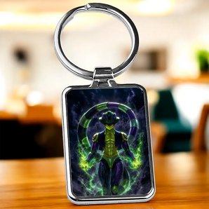Porte Clé Meruem Hunter x Hunter illustré à la main en Anjou