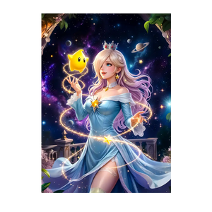 Poster Rosalina illustré à la main en Anjou