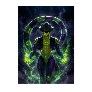 Poster Meruem Hunter x Hunter illustré à la main en Anjou