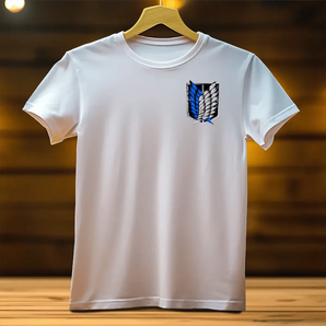 t-shirt-eren-devant-blanc-logo-ailes-de-la-liberte - Les Bois d'Aurore
