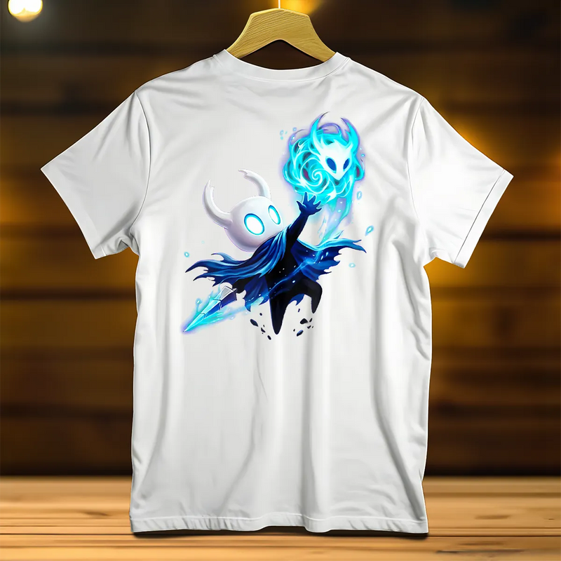 T-shirt Hollow Knight illustré à la main en Anjou