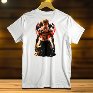 T-Shirt Sukuna Jujutsu Kaisen illustré à la main en Anjou