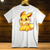 T-Shirt Evoli Pokémon illustré à la main en Anjou