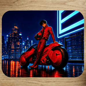 Tapis de souris Akira illustré à la main en Anjou