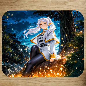 Tapis de Souris Frieren Sousou no Frieren illustré à la main en Anjou