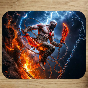 Tapis de Souris God of War illustré à la main en Anjou