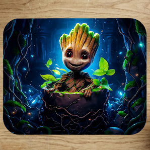 Tapis de Souris Groot illustré à la main en Anjou